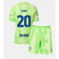 Camisa de time de futebol Barcelona Dani Olmo #20 Replicas 3º Equipamento Infantil 2024-25 Manga Curta (+ Calças curtas)